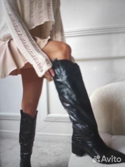 Сапоги казаки женские 40 размер