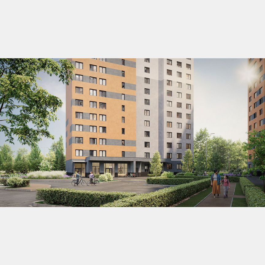 2-к. квартира, 50,5 м², 6/19 эт.