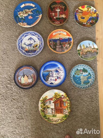 Декоративные настенные тарелки