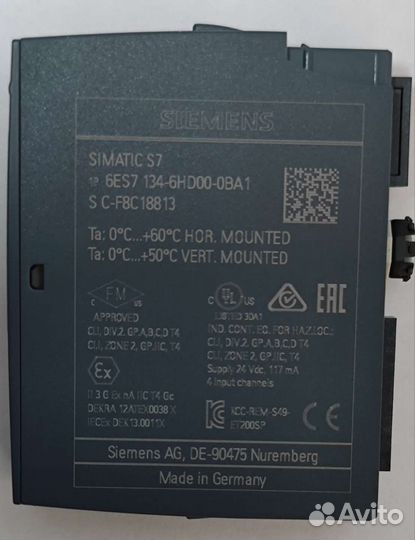 6ES7134-6HD00-0BA1 siemens
