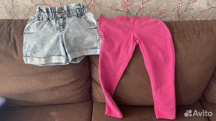 Детские вещи пакетом для девочек 122 128