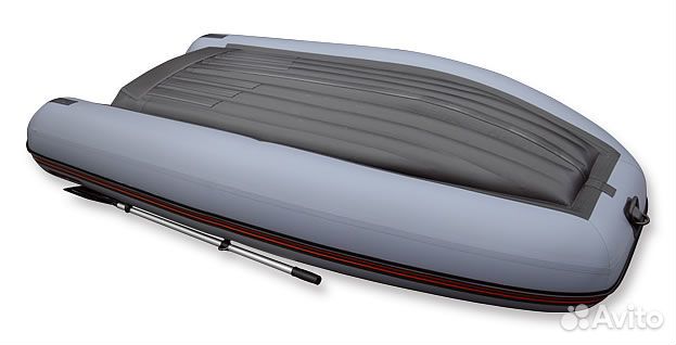 Лодка Хантер 310 А серая