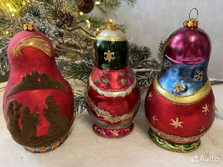 Матрешка - новогодние игрушки