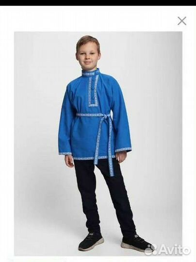 Русская народная рубашка для мальчика