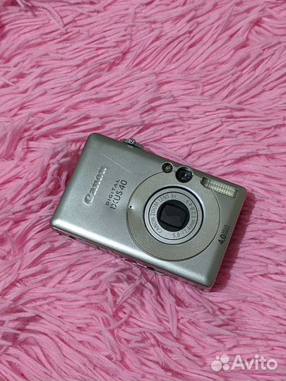 Фотоаппарат canon ixus 40