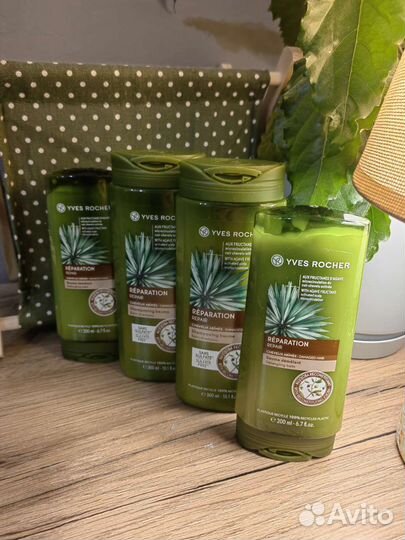 Шампунь и бальзам Yves Rocher восстановление