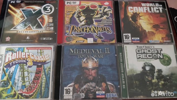 Компьютерные игры на CD