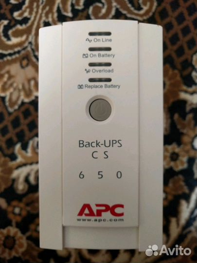 Ибп APC bk650ei Back-UPS 650VA