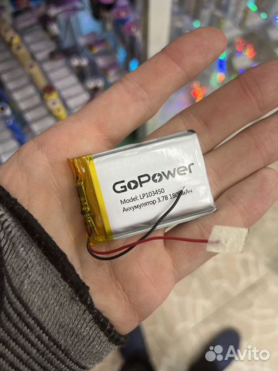 Аккумулятор Li-Pol LP103450 PK1 3.7V 1800mAh