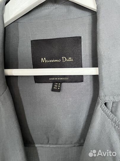 Плащ тренч massimo dutti