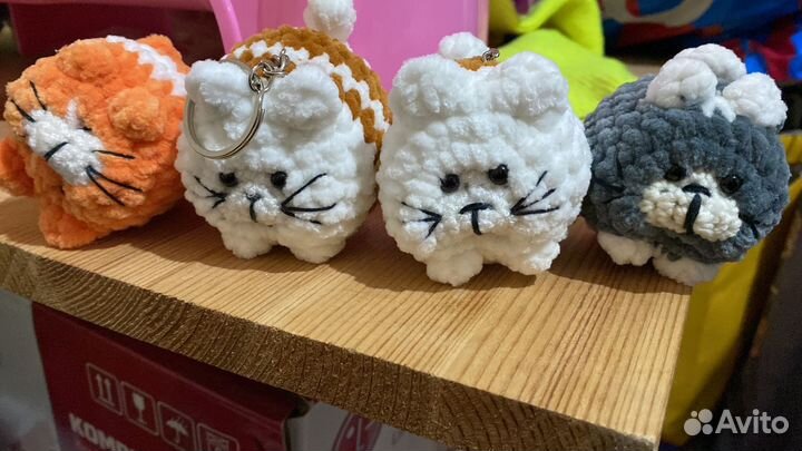 Мягкие игрушки вязанные