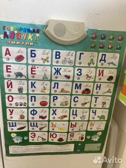 Говорящая азбука плакат