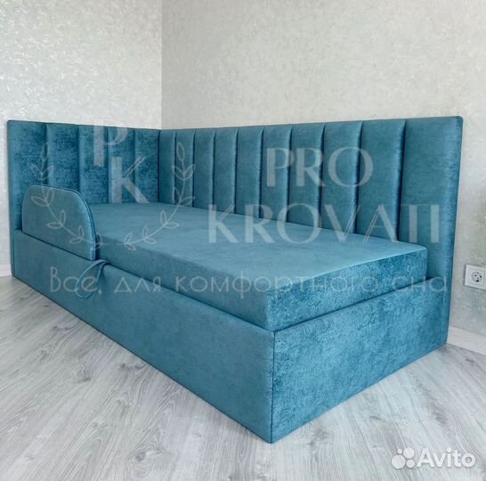 Детская кровать с мягкими бортиками