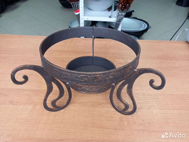 Подставка под садж кованная инь-янь