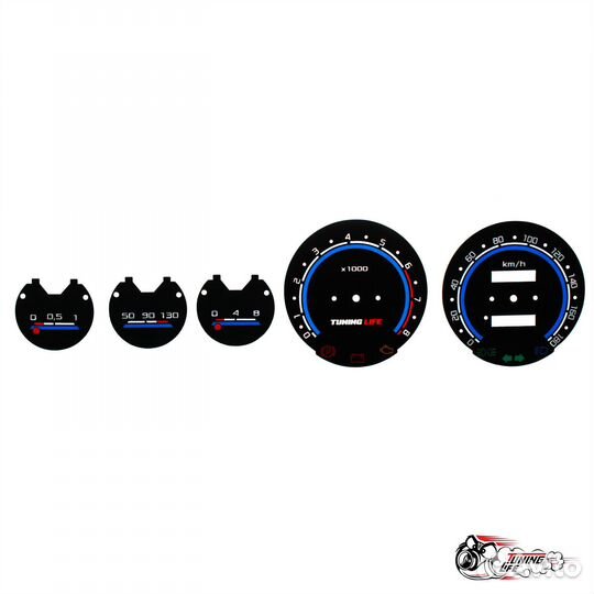 Шкала Ваз 2106 в стиле Весты и Приоры 2