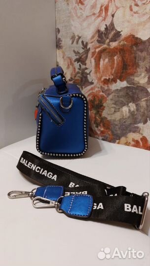 Сумка Balenciaga синяя