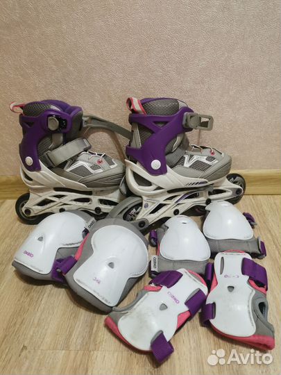 Детские ролики и защита