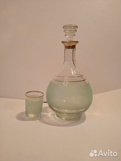 Графин СССР насыпное стекло