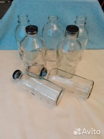 Медицинские банки склянки СССР