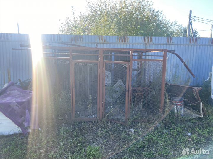 Вольер для двух собак