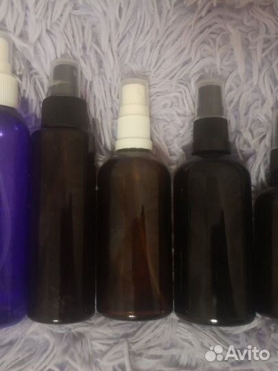Пустые флаконы с распылителем