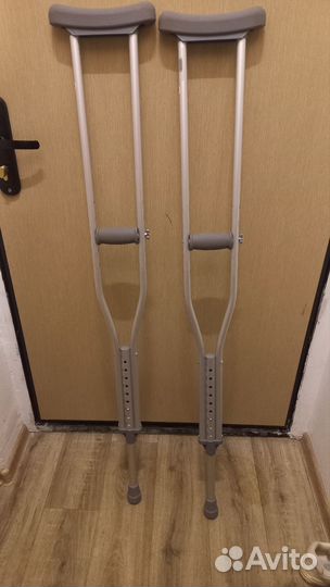 Костыли подмышечные взрослые бу