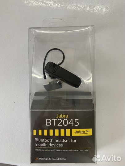 Bluetooth гарнитура jabra BT2045