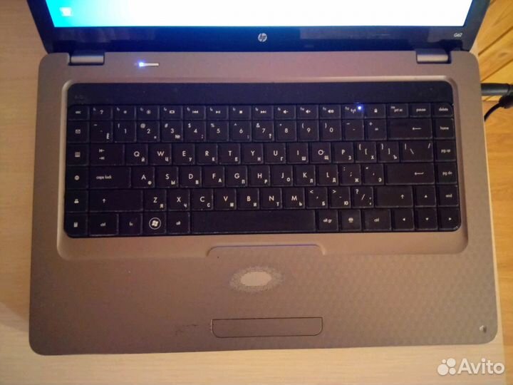 Ноутбук hp g62 на зап части