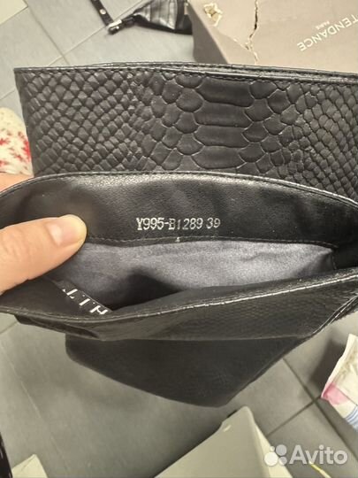 Сапоги женские демисезонные 39