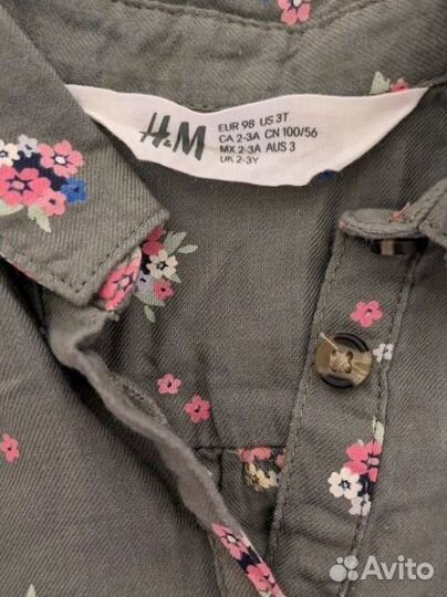 Платье для девочки 3 года h&m