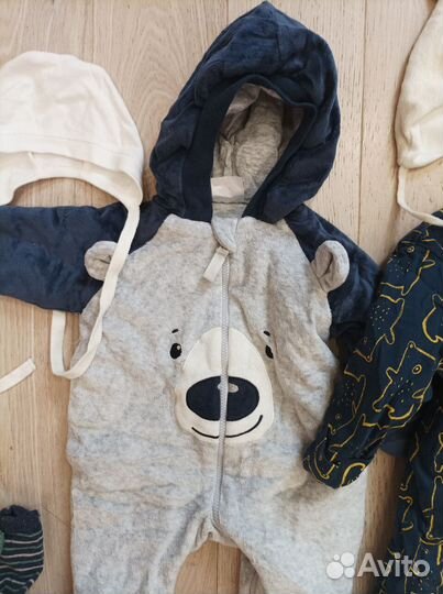 Утепленные вещи до 68 см (цена за всё)