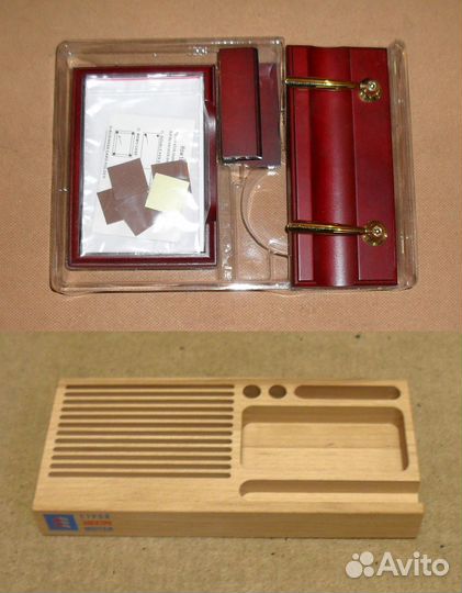 Набор руководителя визитница письменный