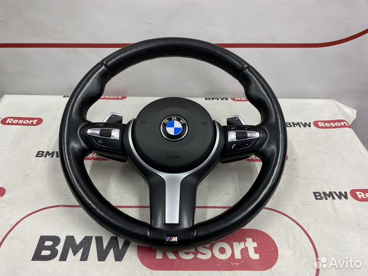 Руль с обогревом M sport BMW F20 F22 F30 F32 F15