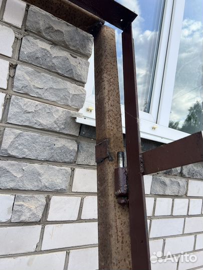 Ворота гаражные бу