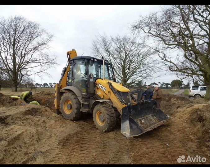 Аренда экскаватора погрузчика