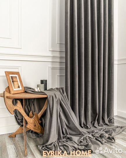 Портьеры бархат Беллиссимо Муссон шторы