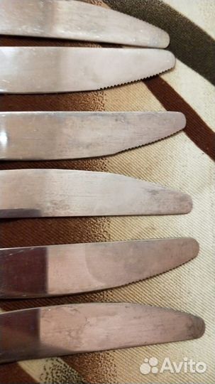 Ножи нержавейка СССР 6 шт