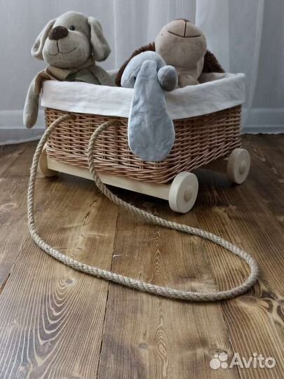 Тележка для игрушек