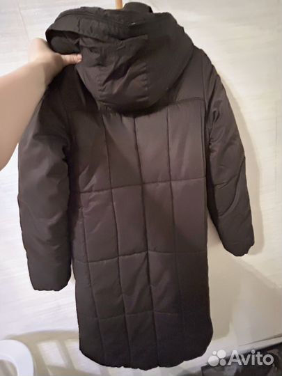 Пуховик женский зимний длинный 44 46
