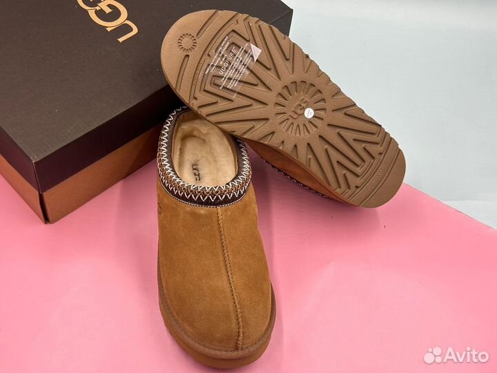 Мужские UGG низкие тасманы с мехом