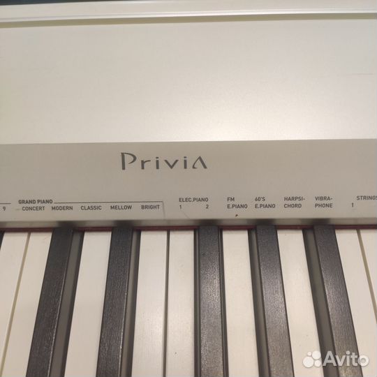 Цифровое пианино casio privia