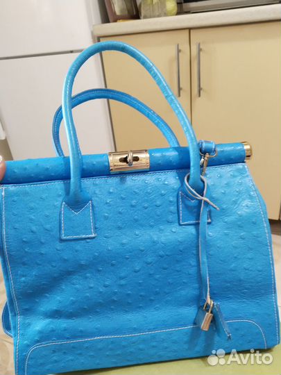 Сумка натуральная кожа Genuine Leather, Italy