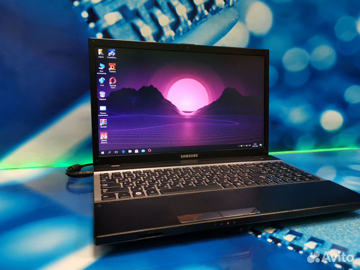 Ноутбук Samsung для офиса и дома / на SSD