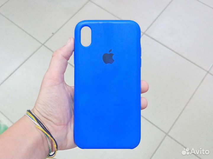 Чехол цвет синий бу на 10 iPhone