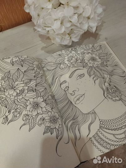 Оригинал раскраска Ханна Карлсон Сон в летнюю ночь