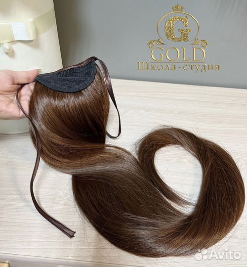 Хвосты и заколки из Биопроитеиновых волос