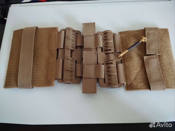 Замки рельсовые на камербанд бронежилета