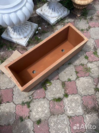 Клумбы уличные для цветов. Длина 100 см