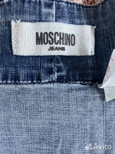 Джинсовая юбка moschino