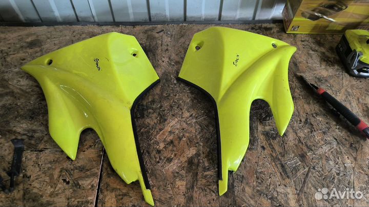 Honda cb600 07-13 накладки на радиатор